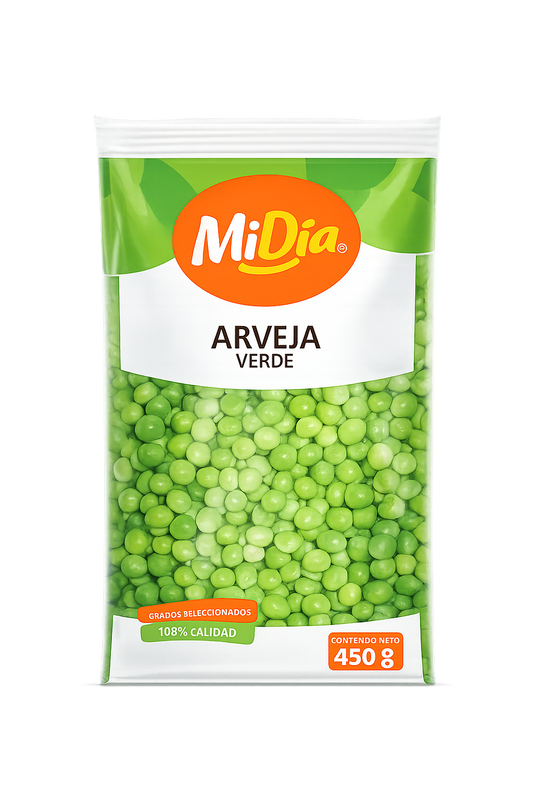 10153-3 🟢 Arveja Verde Seca MiDía 450 g