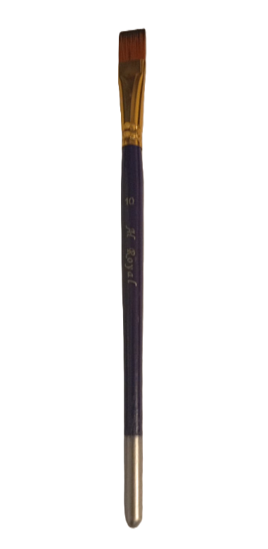 🎨 1315-2 Pincel Royal Plano de Fibra Sintética – Set No. 2, 3, 4, 5, 6 y 10