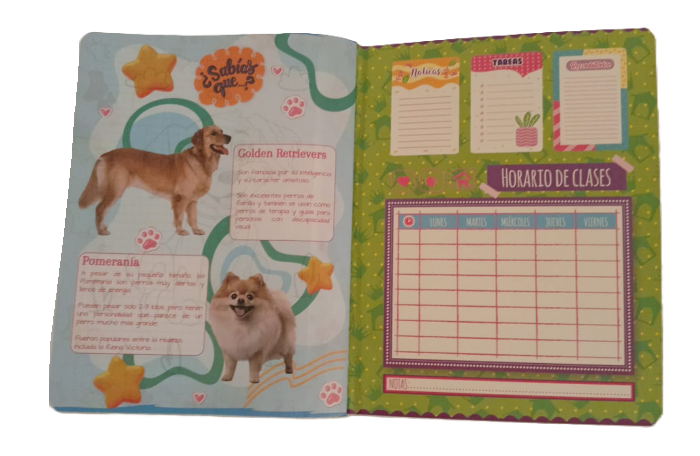 1353-57 🌿 Cuaderno Cosido WILDLIFE PAPPYER - Niña 17489