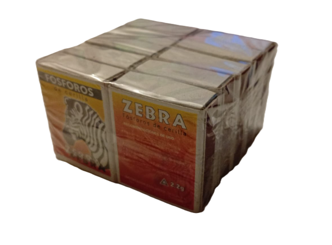 128-6 🔥 Fósforo Zebra