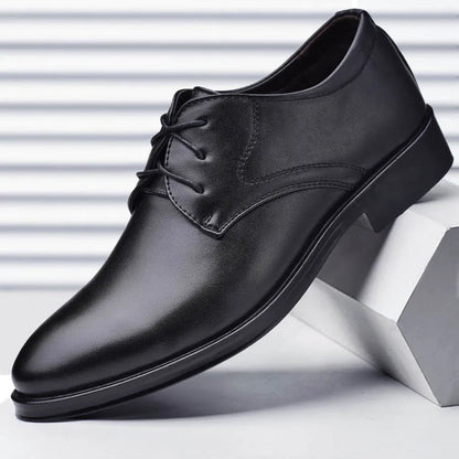 Men'S Shoes Black Leather Formal Shoes for Men Oxfords Male Wedding Party Office Business Shoe Man Zapatos De Hombre plus Size