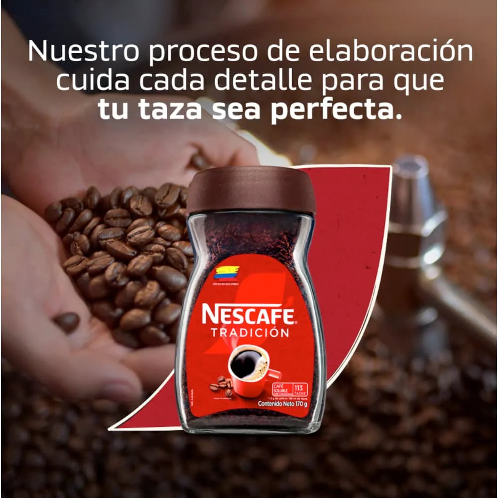 10927 Café Instantáneo Soluble Nescafé® Tradición