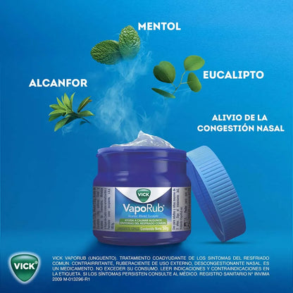 Vick VapoRub x 50g - N27767  y 100g - N31198