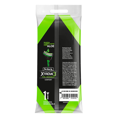 166-1 🔵 Schick Xtreme3 Piel Sensible