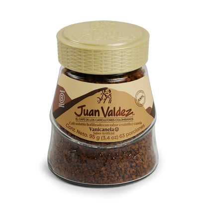 1093-10 ☕✨ Café Juan Valdez Liofilizado Vanicanela 95 g