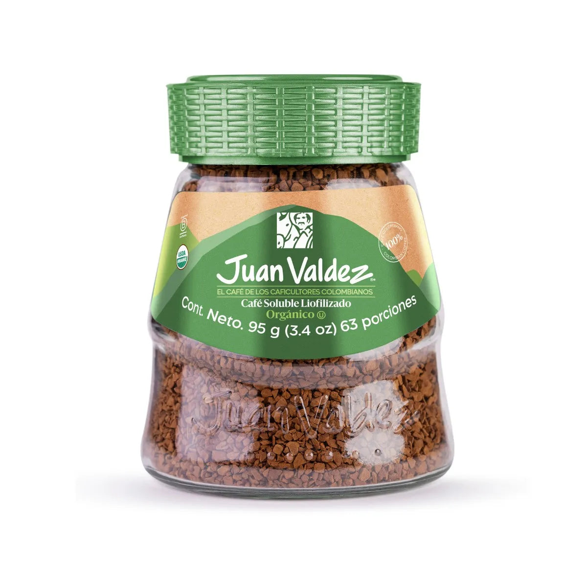 1094-2 ☕🌿 Café Juan Valdez Liofilizado Orgánico 95 g
