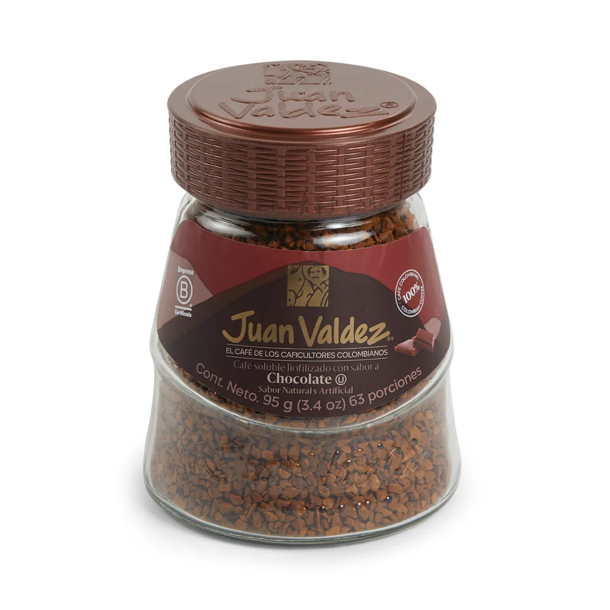 1093-11 ☕🍫 Café Juan Valdez Liofilizado Chocolate 95 g