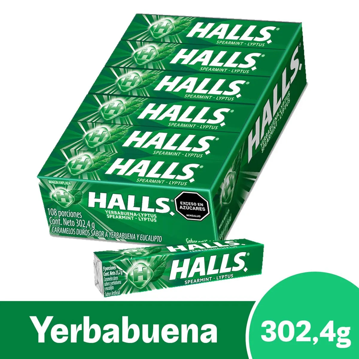 10121-10 Halls Barra Yerbabuena
