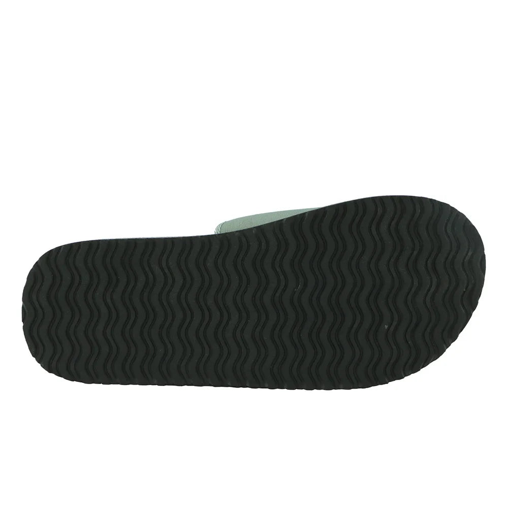 Comfortable Bathroom Slippers for Men Summer Massage Home Rubber Sole Non-Slip Gray Slide Beach Shoes Sandals Wholesale Dropship