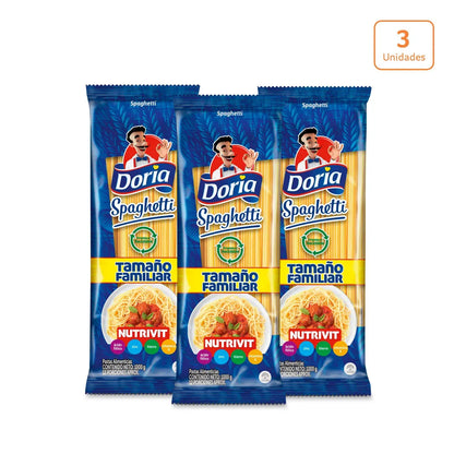 Spaghetti Doria clásica x 1.000g c/u - N17238
