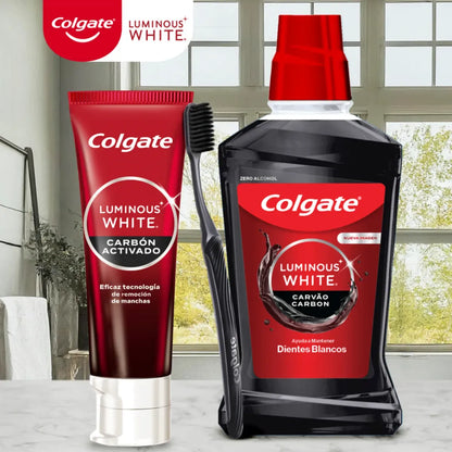 1229 Crema Dental Colgate Luminous White Carbón x 75ml - CÓD N28484