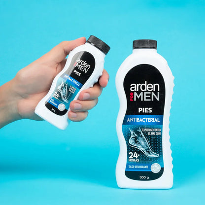 👟 1533 Promoción Talco Antibacterial Arden For Men 300gr + 85gr X2 uds.