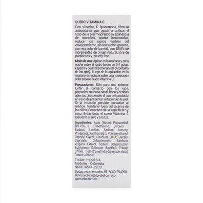 2422 🍊 Suero Facial Vitú Vitamina C 30 ml - PB0091162