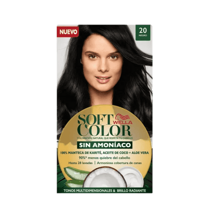 1591 Soft Color Semi-Permanente Negro 20 – Coloración Vegana