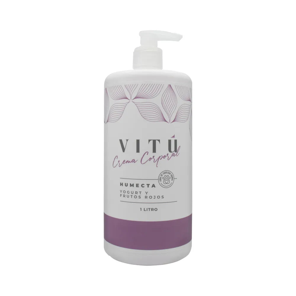 1453 🍓 Crema Corporal Vitú Yogurt & Frutos Rojos 1L - PB0038147