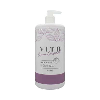 1453 🍓 Crema Corporal Vitú Yogurt & Frutos Rojos 1L - PB0038147