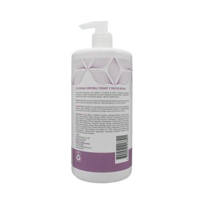 1453 🍓 Crema Corporal Vitú Yogurt & Frutos Rojos 1L - PB0038147