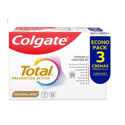 1225 Crema Dental Colgate Total Prevención Activa Anti Sarro - x 75ml - CÓD N28462