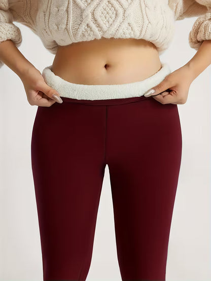 6862 🔥 LEGGINGS TÉRMICOS DE CINTURA ALTA 🖤 T19-05