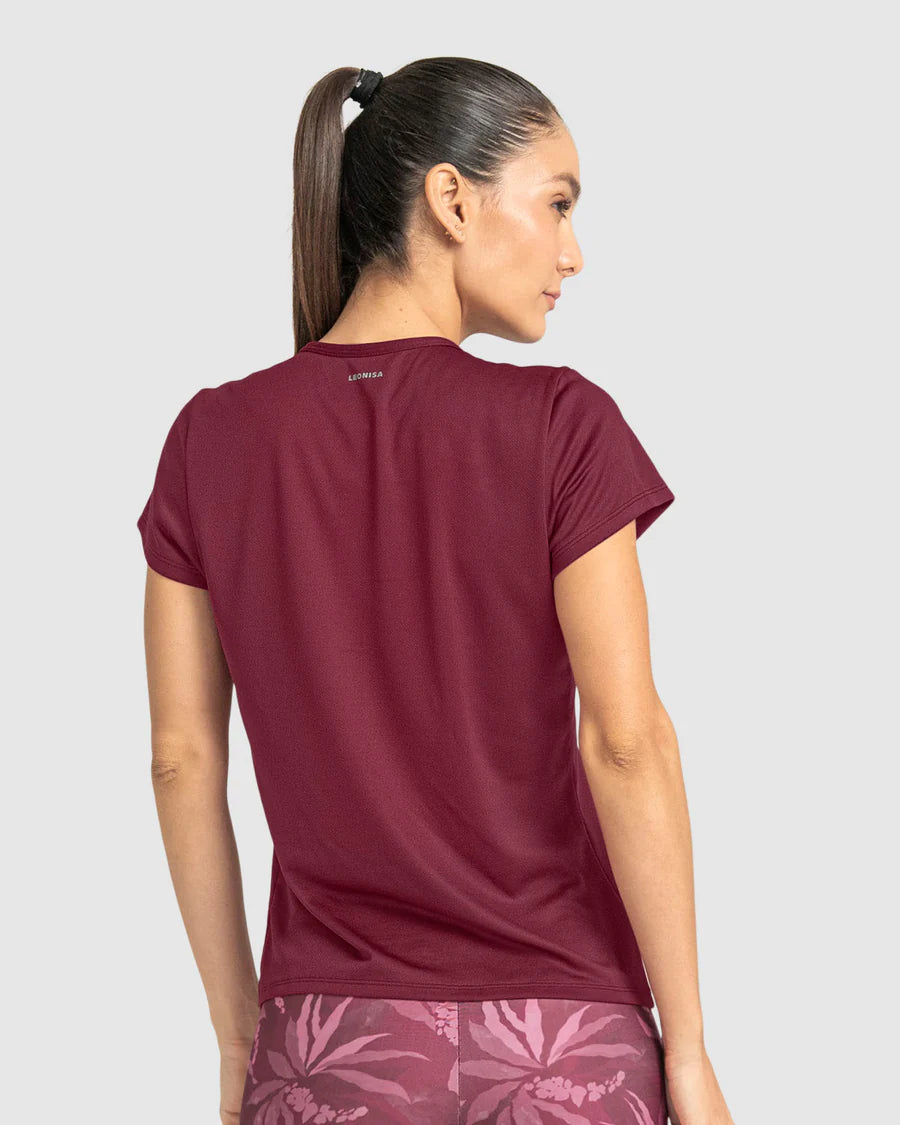 Camiseta deportiva de secado rápido y silueta semiajustada - 195324