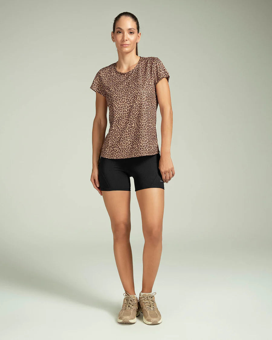 Camiseta deportiva de secado rápido y silueta semiajustada - 195324
