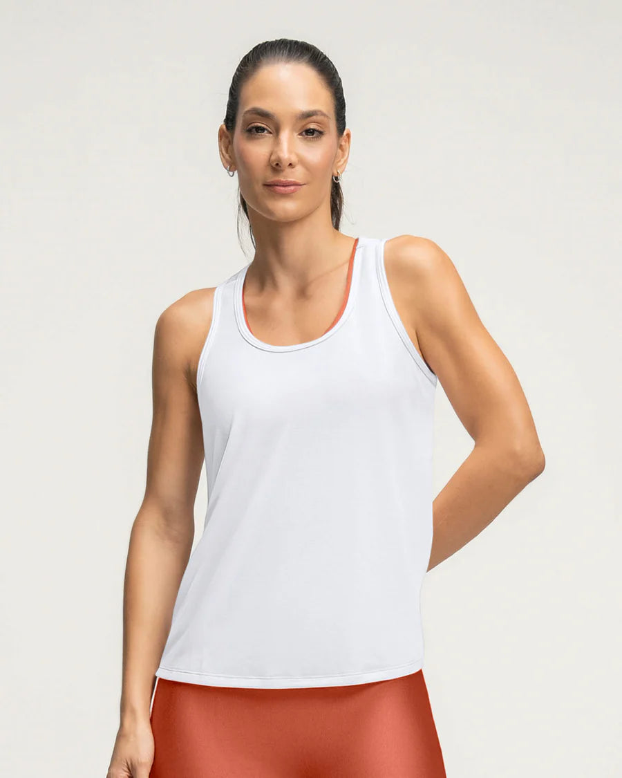 Camiseta deportiva de secado rápido y silueta semiajustada para mujer - 195336