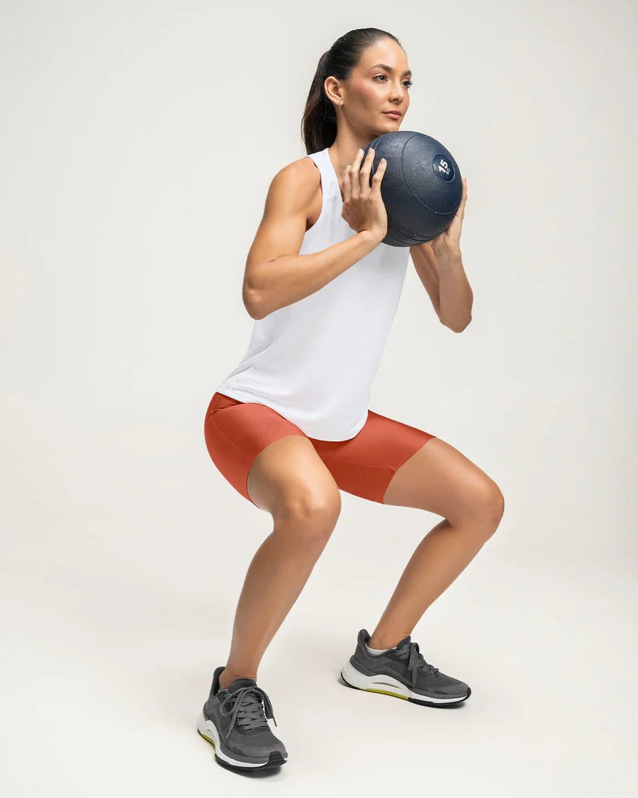 Camiseta deportiva de secado rápido y silueta semiajustada para mujer - 195336
