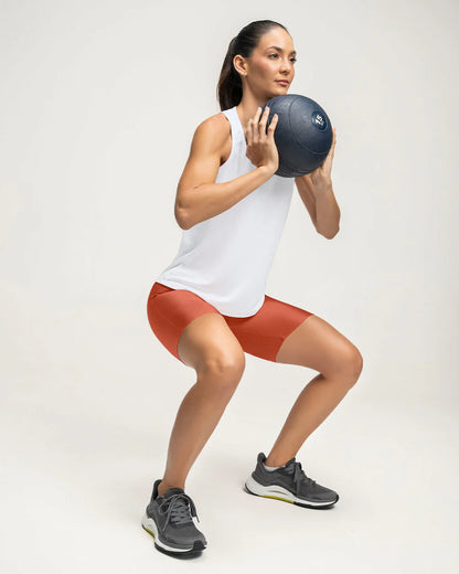 Camiseta deportiva de secado rápido y silueta semiajustada para mujer - 195336