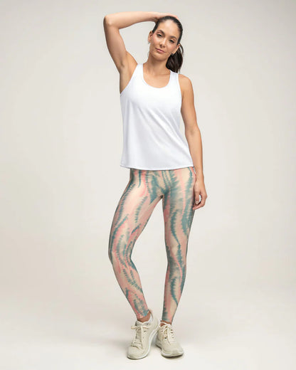 Camiseta deportiva de secado rápido y silueta semiajustada para mujer - 195336