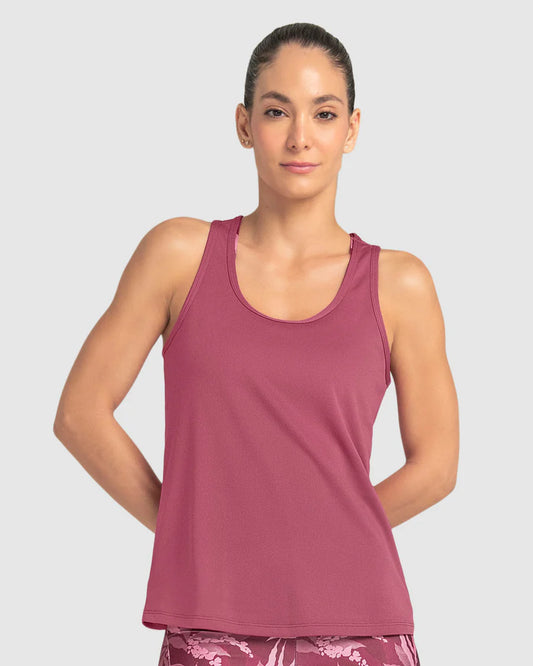 Camiseta deportiva de secado rápido y silueta semiajustada para mujer - 195336