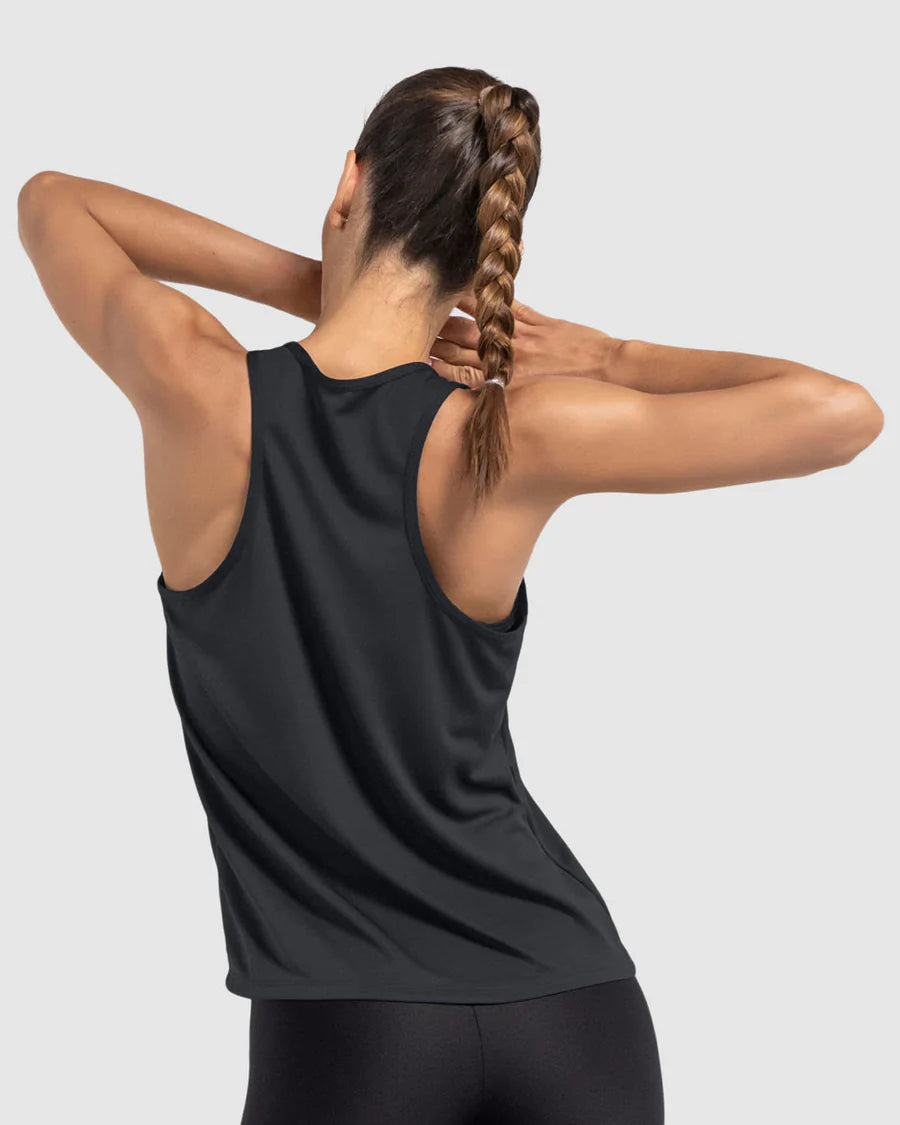 Camiseta deportiva de secado rápido y silueta semiajustada para mujer - 195336