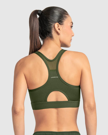 Top deportivo con espalda atlética en material de secado rápido - 195356