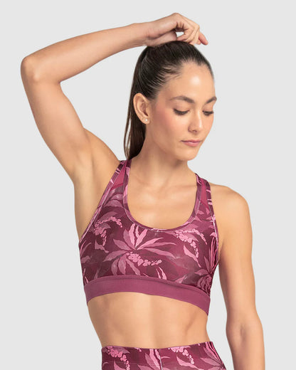 Top deportivo con espalda atlética en material de secado rápido - 195356