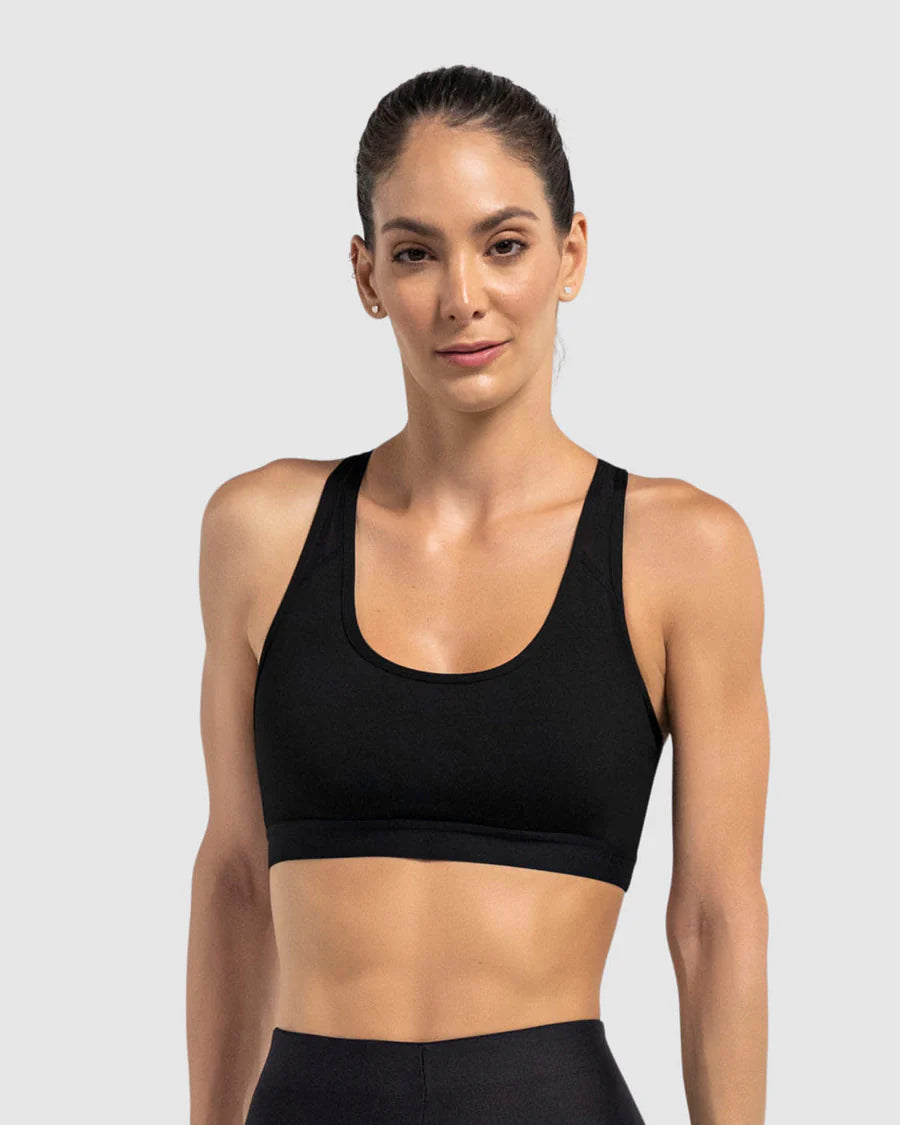Top deportivo con espalda atlética en material de secado rápido - 195356
