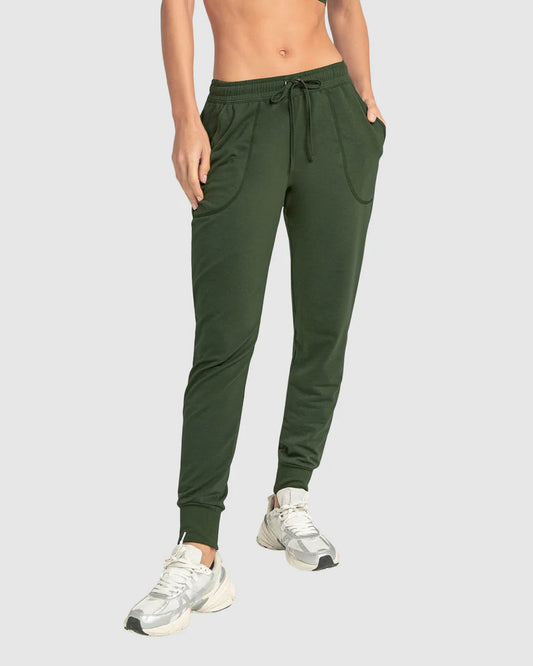 Jogger deportivo de silueta amplia con bolsillos - 195532