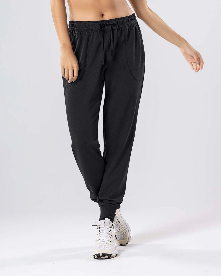 Jogger deportivo de silueta amplia con bolsillos - 195532