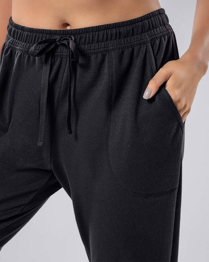 Jogger deportivo de silueta amplia con bolsillos - 195532