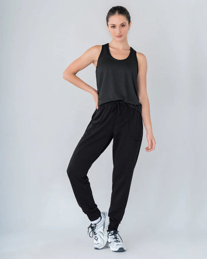 Jogger deportivo de silueta amplia con bolsillos - 195532