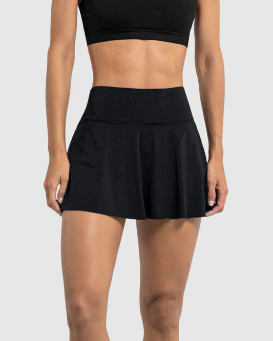 Falda deportiva con short interno con bolsillo - 195592