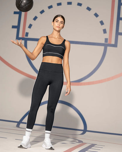 Legging deportivo de control con doble capa de tela en pretina - 195614