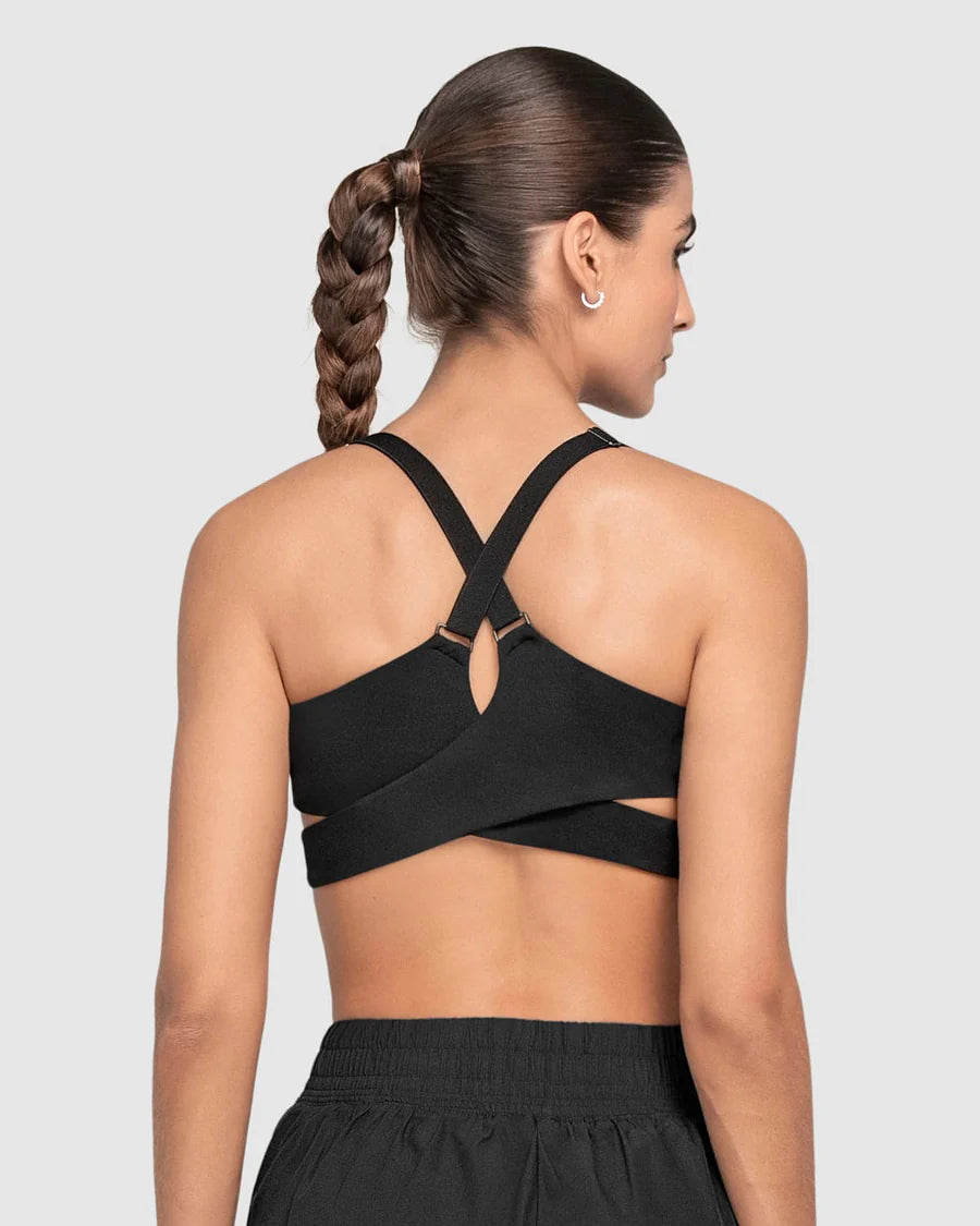 Top deportivo con cargaderas cruzadas - 19AA12