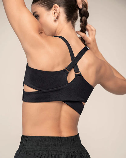 Top deportivo con cargaderas cruzadas - 19AA12