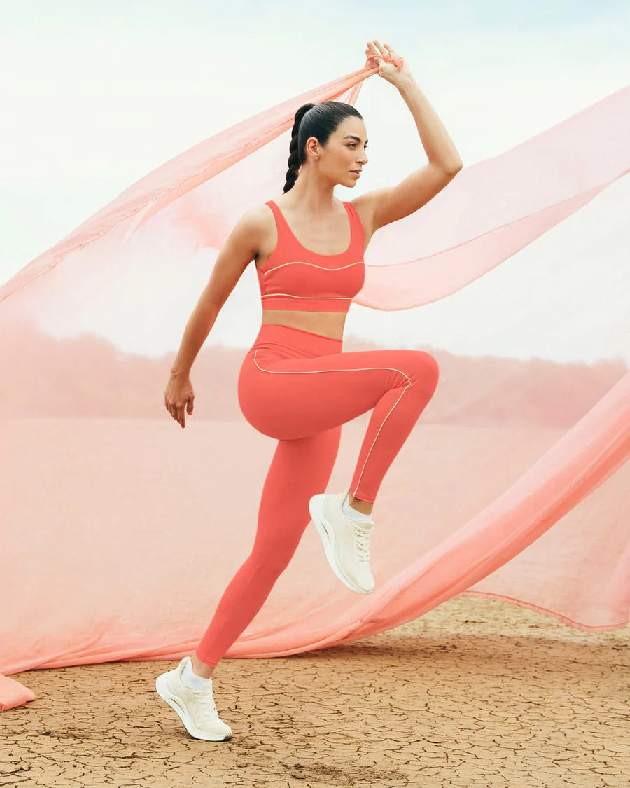 Top deportivo con cargaderas dobles en espalda - 19AA20