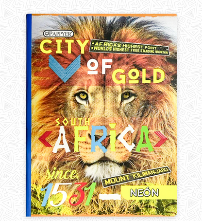 135358 ⚡ Cuaderno Cosido Neón Escarchado PAPPYER – Niño 17615