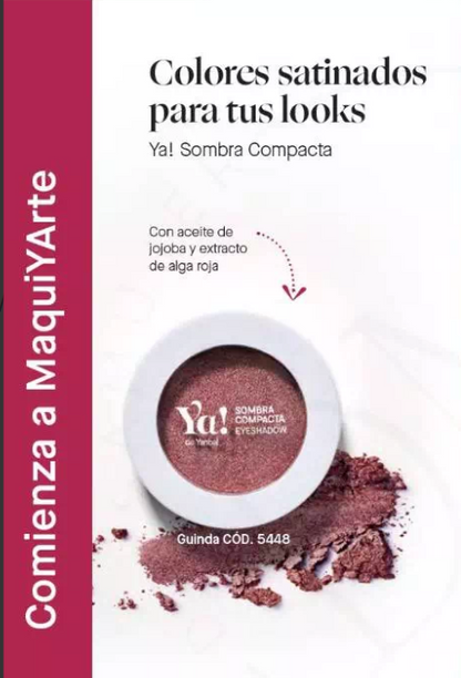 3211 🎨 Ya! Sombra Compacta Eyeshadow Yanbal - 1.8 g