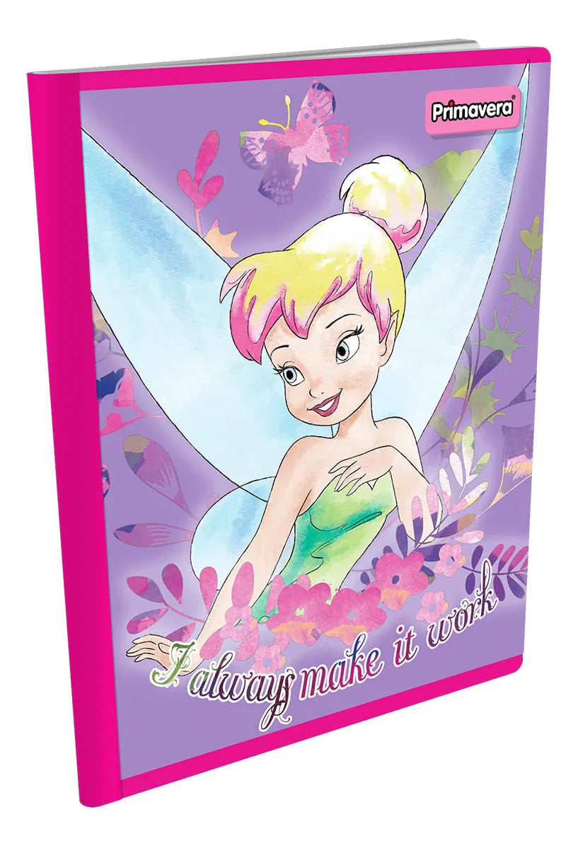 1353-26 🌸Cuaderno Cosido Primavera Disney Tinkerbell – I Always Make It Work