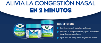 Vick VapoRub x 50g - N27767  y 100g - N31198