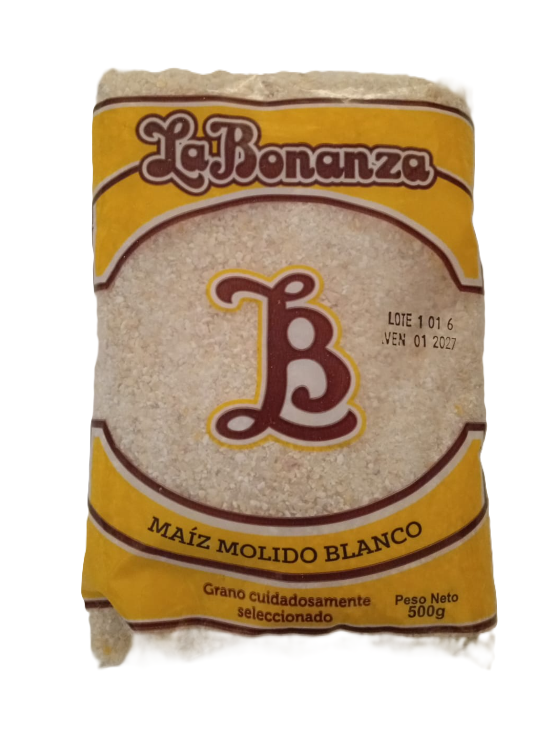 10159-1 🌽 Maíz Molido Blanco Bonanza 500g