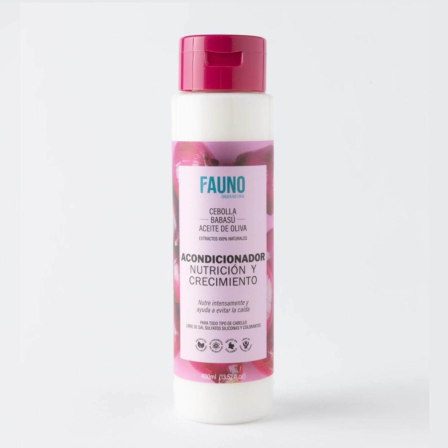 1521 🌿 Acondicionador Nutrición y Crecimiento FAUNO 400 ml
