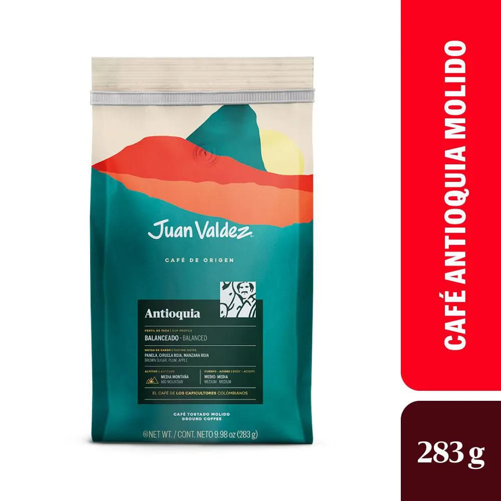 1091-4 ☕🌿 Café Origen Antioquia Juan Valdez – Molido